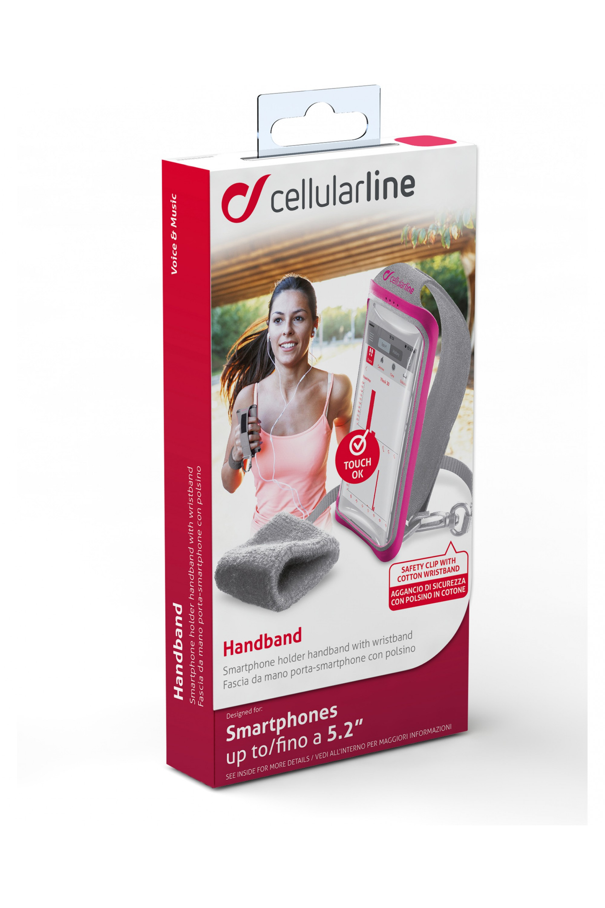 Cellularline Handband - Up to 5.2” – image 3
