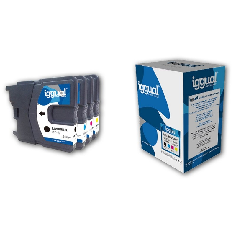 iggual IGG313879 ink cartridge Black, Cyan, Magenta, Yellow