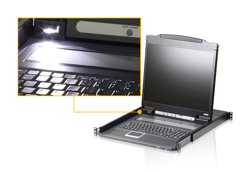 ATEN CL3000N-ATA-1G rack console – image 3
