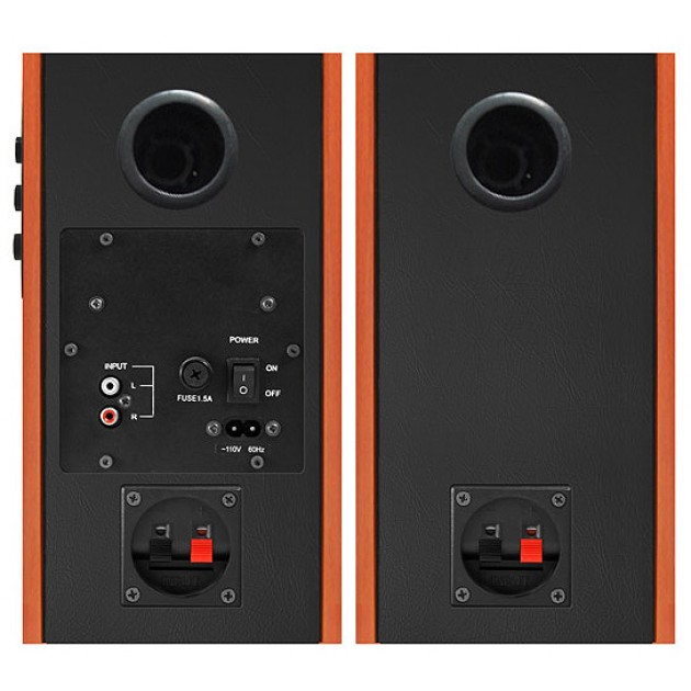 Techly AF-51 2-way Black, Wood Wired – image 2