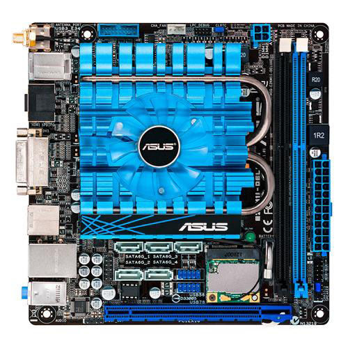 ASUS E2KM1I-DELUXE AMD A50M FCH BGA 413 (Socket FT1) mini ITX – image 2