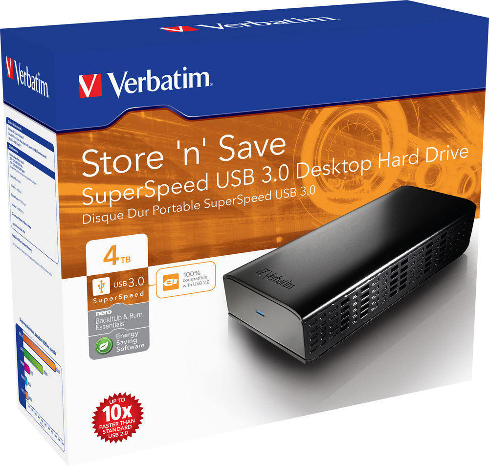 Verbatim USB 3.0 4TB – image 2