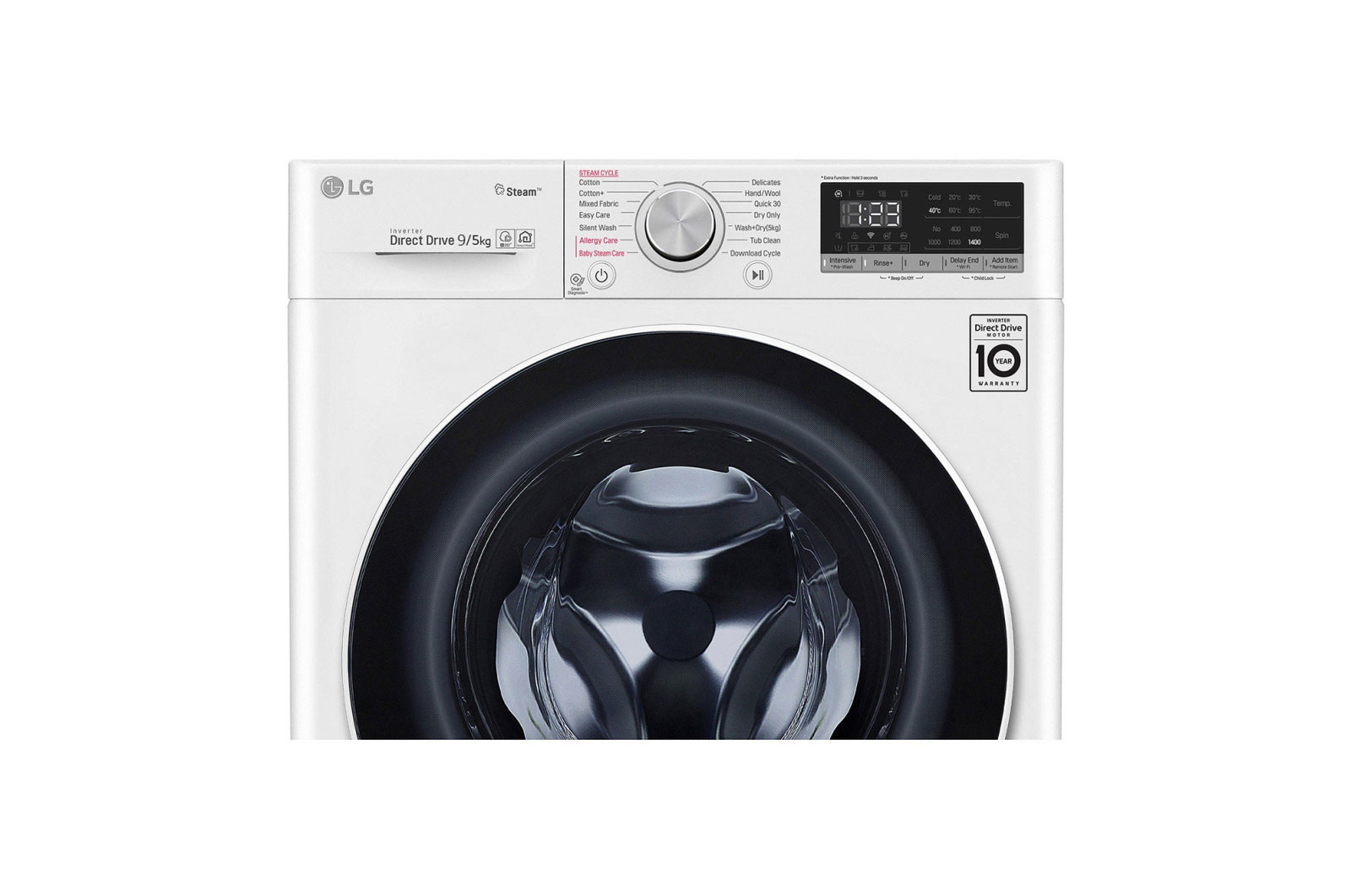 LG F4DN4009S0W washer dryer Freestanding Front-load White – image 6