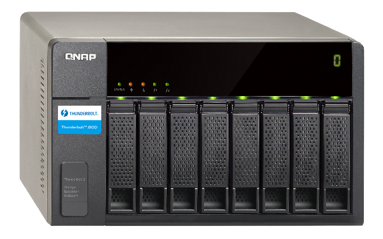 QNAP TX-800P disk array Black – image 9
