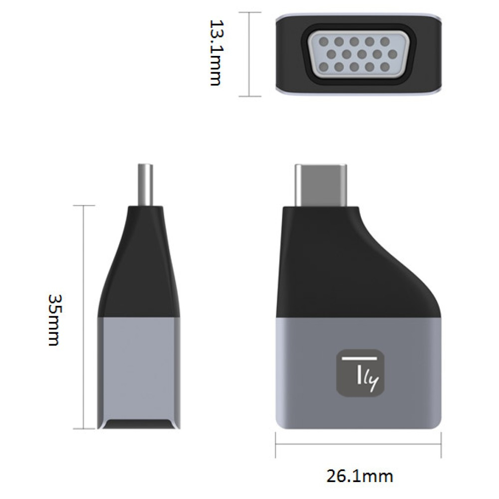 Techly IADAP USBC-VGAC – image 5