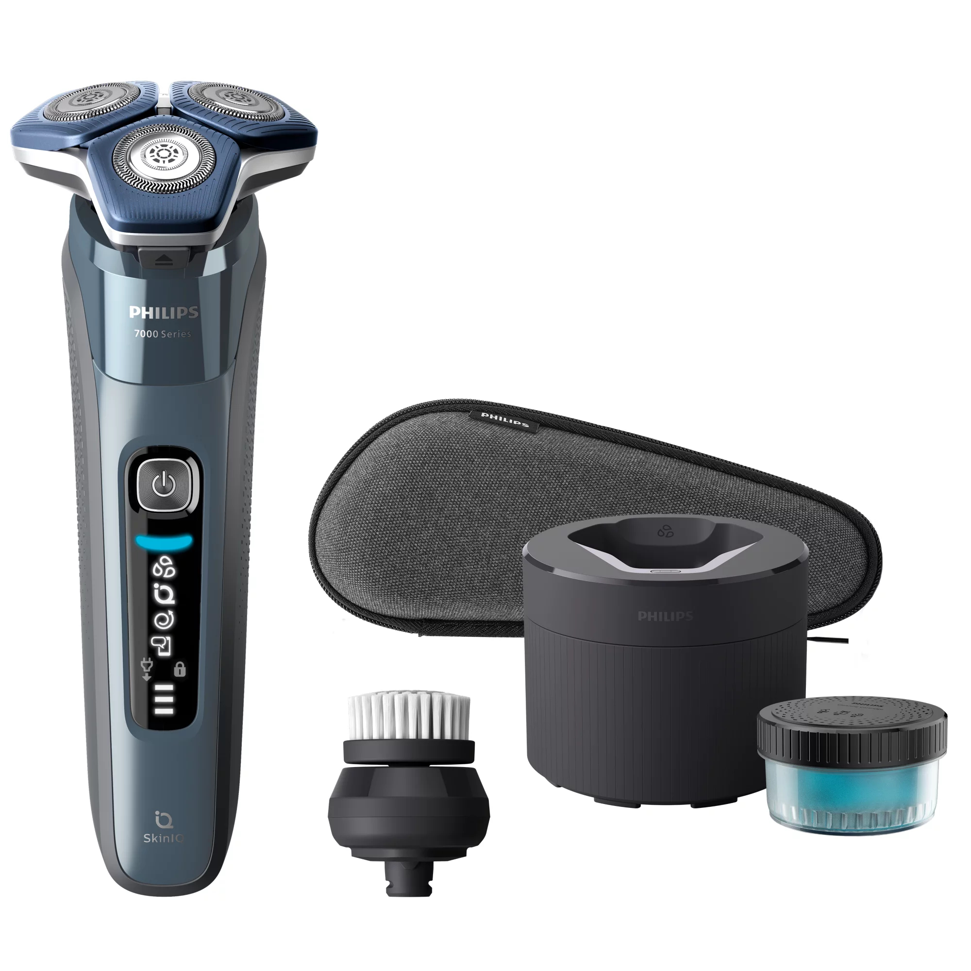 Philips SHAVER Series 7000 S7882/75 men's shaver Rotation shaver Trimmer Blue – image 1