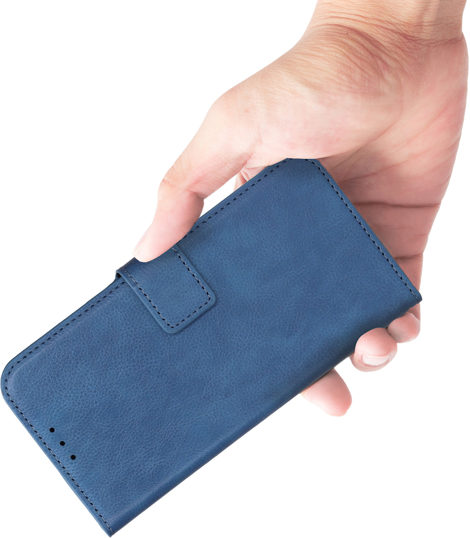 Mobiparts Classic Wallet Case Samsung Galaxy S26 Steel Blue (MagSafe Compatible) – image 3