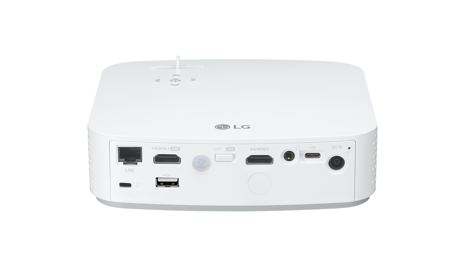 LG PF50KS data projector Standard throw projector 600 ANSI lumens DLP 1080p (1920x1080) White – image 2