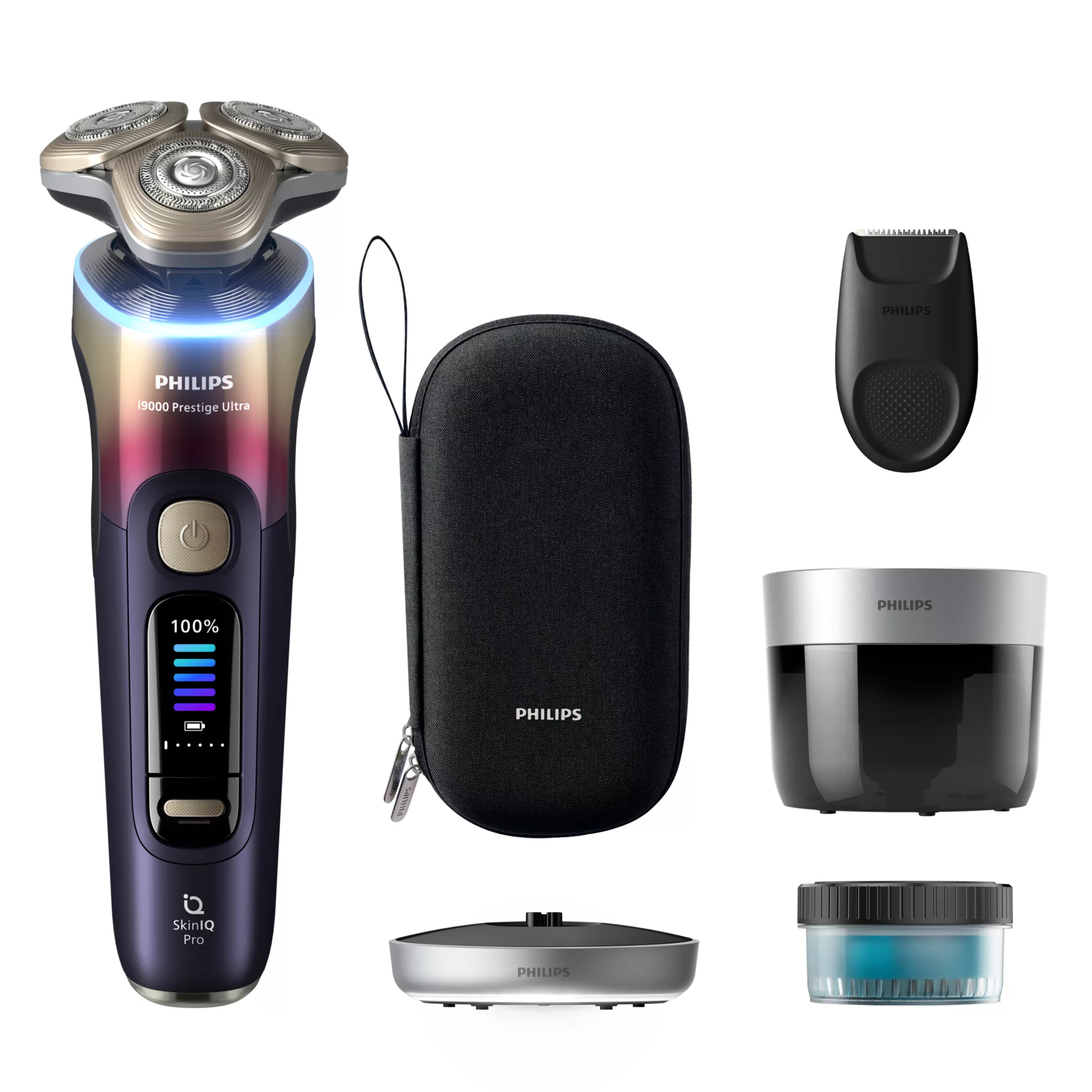 Philips XP9407/39 men's shaver Rotation shaver Trimmer Purple