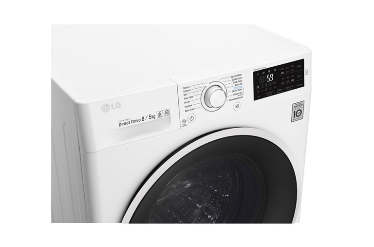 LG F4J6TM0W washer dryer Freestanding Front-load White – image 5