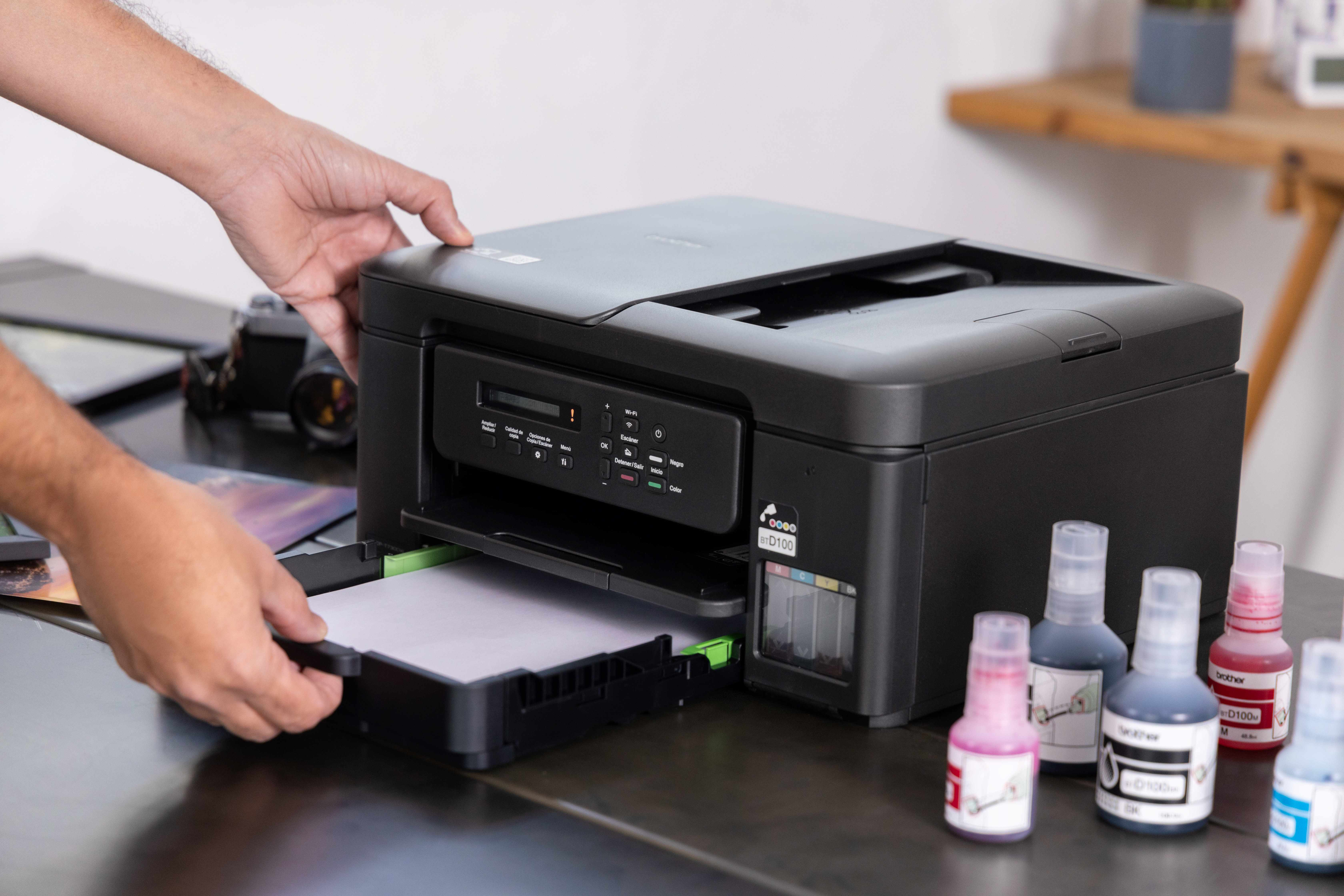 Multifuncional Brother DCP-T730DW - 27ppm Negro - 23ppm Color - Tinta Continua - Wi-Fi - USB - DCPT730DW Multifuncional Brother DCP-T730DW - 27ppm Negro - 23ppm Color - Tinta Continua - Wi-Fi - USB - DCPT730DW
