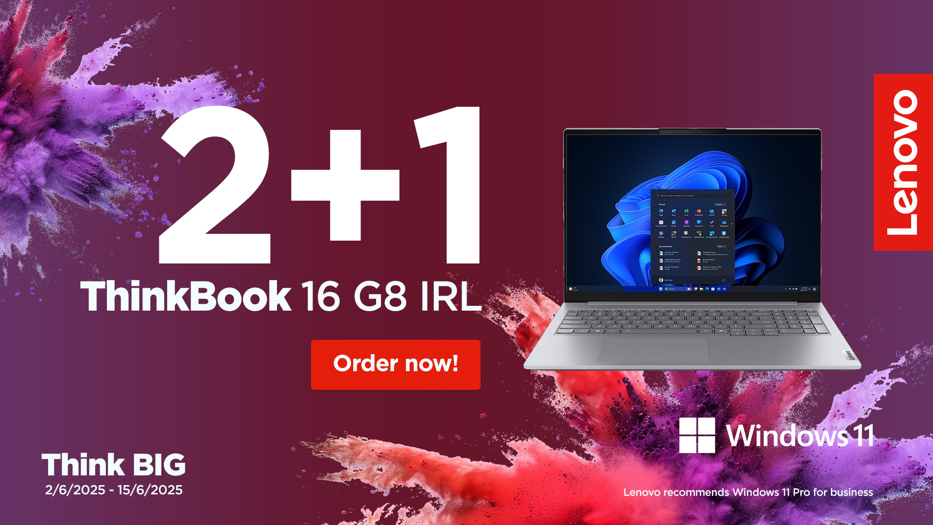 Lenovo ThinkBook 16 G8 IRL (3 units) – image 2