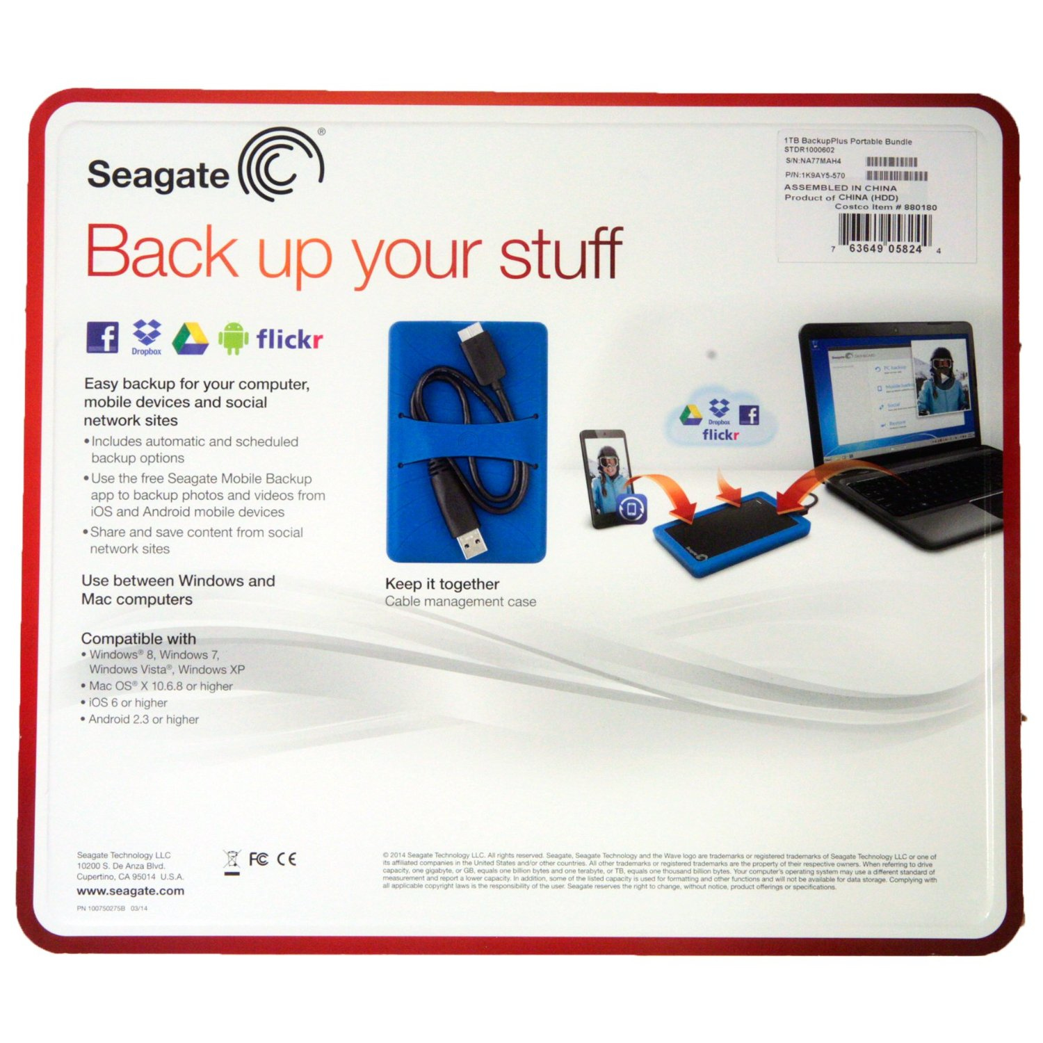 Seagate Slim 1TB USB 3.0 Bundle – image 9