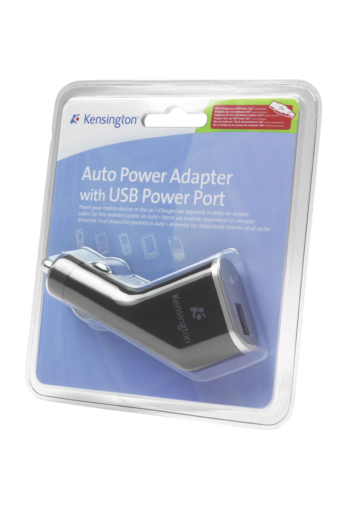 Kensington Auto Power Adapter with USB Port – image 3