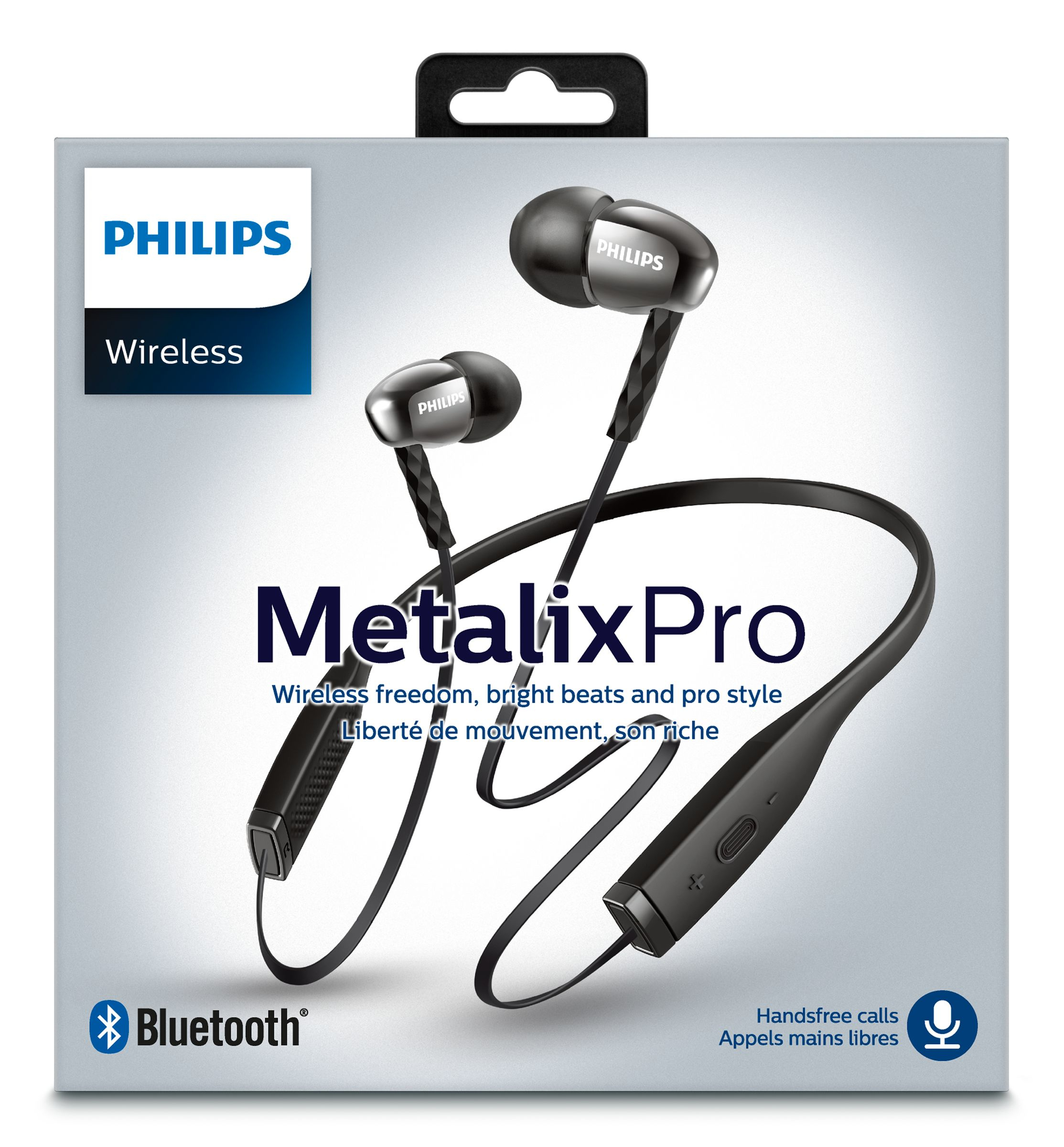 Philips SHB5950BK/27 headphones/headset Wireless In-ear, Neck-band Bluetooth Black – image 2
