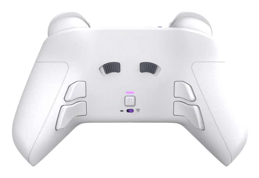 Turtle Beach Victrix Pro BFG Reloaded Blanc PlayStation Manette de gaming modulaire sans fil w/Bluetooth, module Fightpad et effet Hall pour PlayStation 5, PlayStation 4 et PC