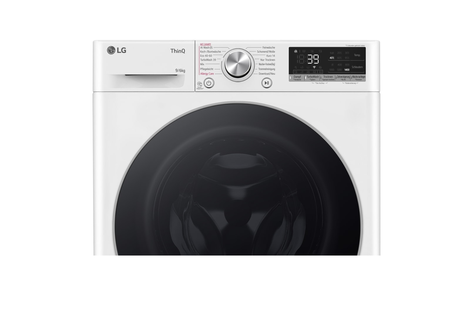 LG W4WR70961 washer dryer Freestanding Front-load White – image 6
