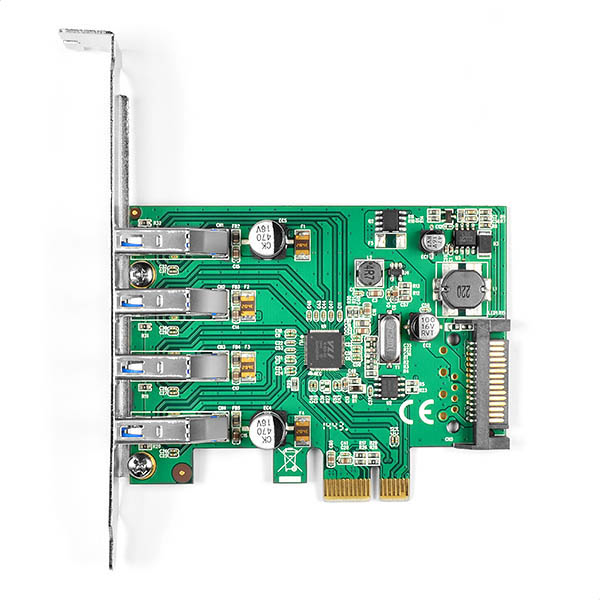 Axagon PCEU-43V interface cards/adapter Internal USB 3.2 Gen 1 (3.1 Gen 1) – image 2