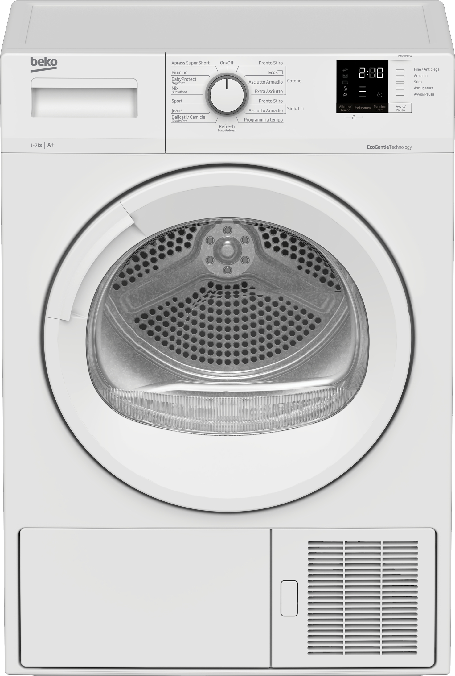 Beko DRXS712W — vue 1 sur 5