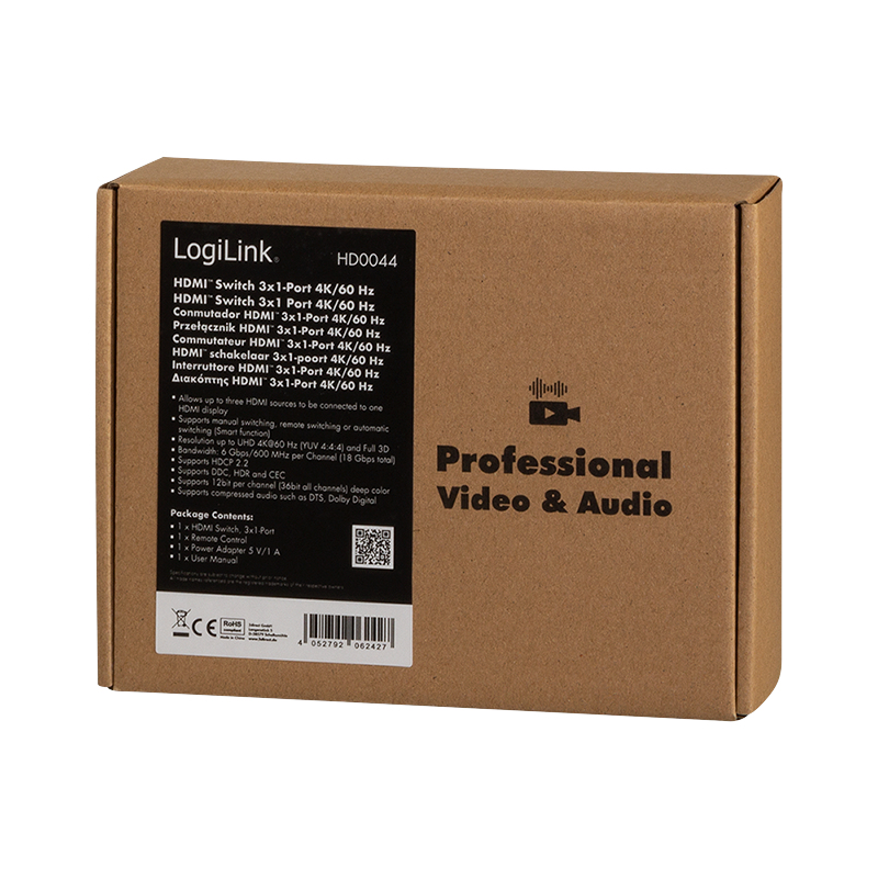 LogiLink HD0044 video switch HDMI – image 9