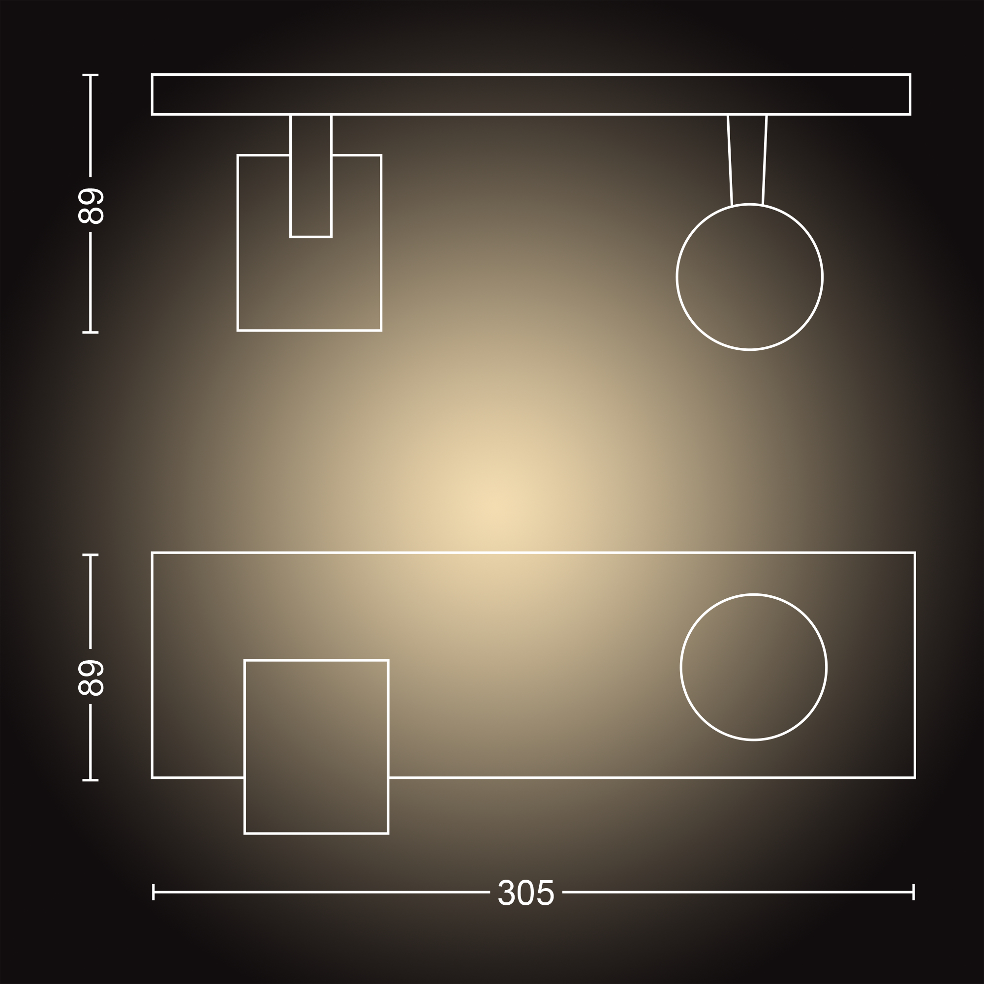 Philips by Signify Philips Hue White ambience Runner double spotlight – image 9