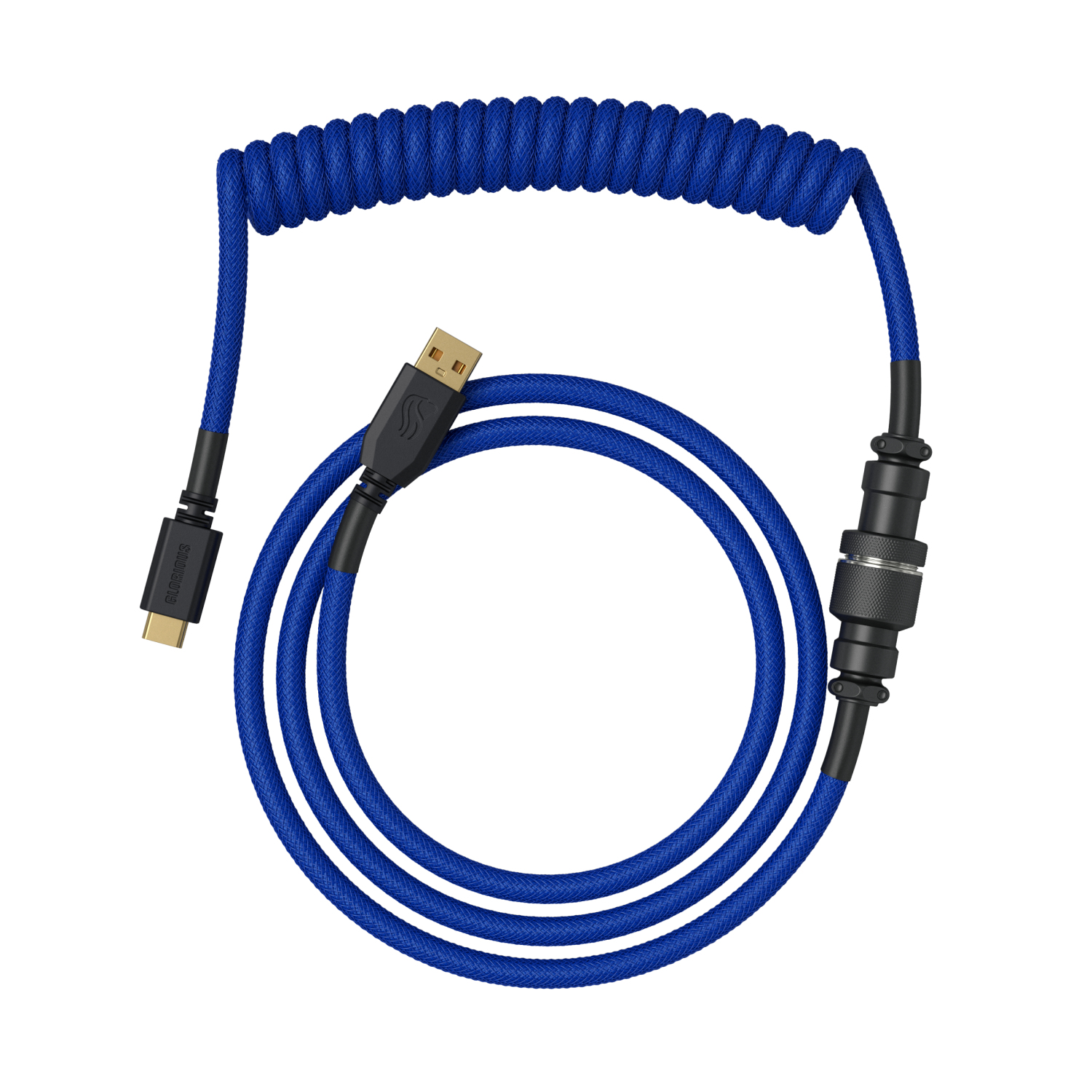Glorious Gaming GLO-KB-ACC-CBL-COIL-CBLU cavo per tastiera/mouse Blu 1,4 m