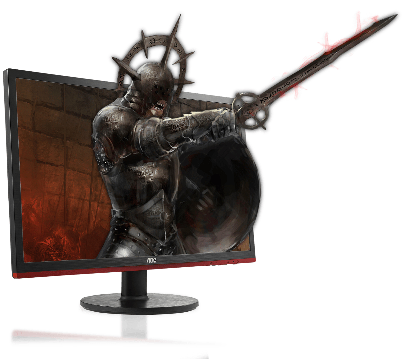 AOC 60 Series G2260VWQ6 computer monitor – image 2