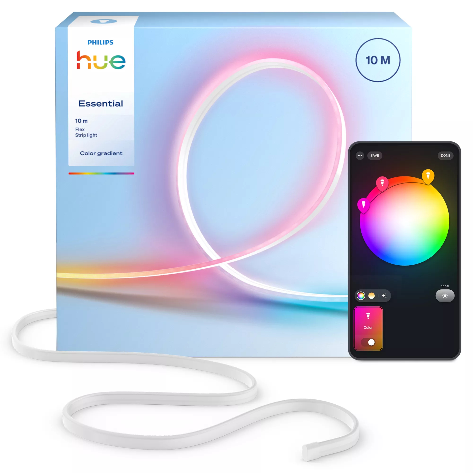 Philips by Signify Philips Hue Essential flex strip light 10 m – image 3