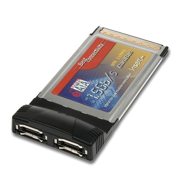Axagon PCMCIA CardBus Adapter 2x eSATA