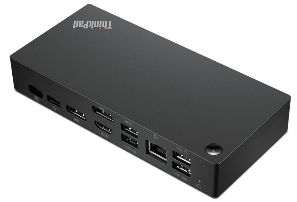 Lenovo 40B20135IT laptop dock/port replicator Wired USB 3.2 Gen 1 (3.1 Gen 1) Type-A + Type-C Black – image 4