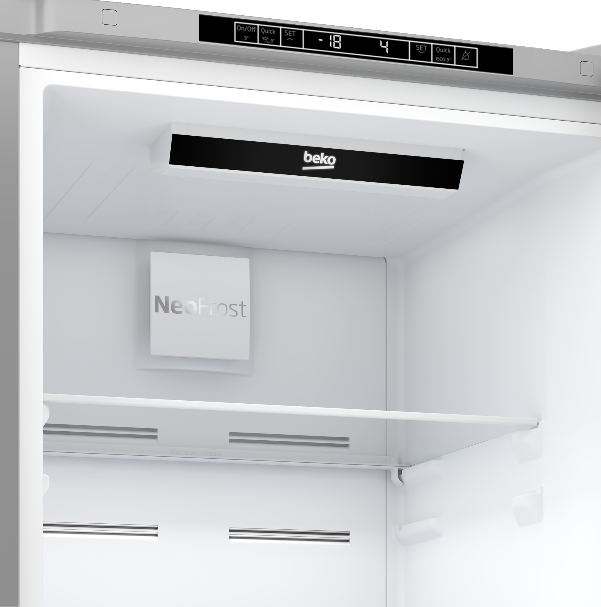 Beko RCNA406I40XBN fridge-freezer Freestanding – image 4