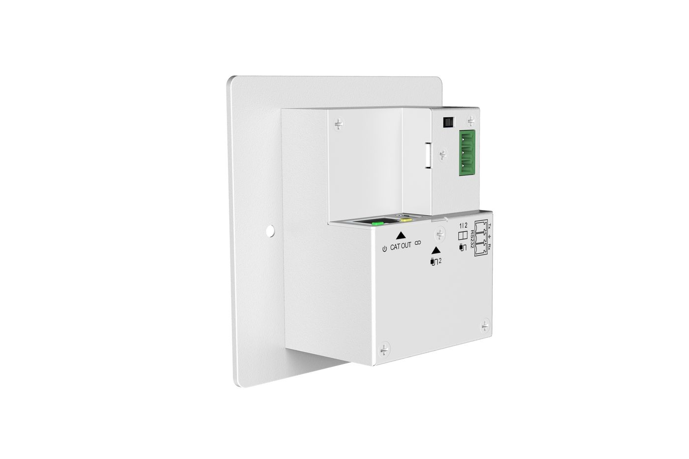 Vivolink VLWALLPLATE1 AV extender AV transmitter & receiver Black – image 4