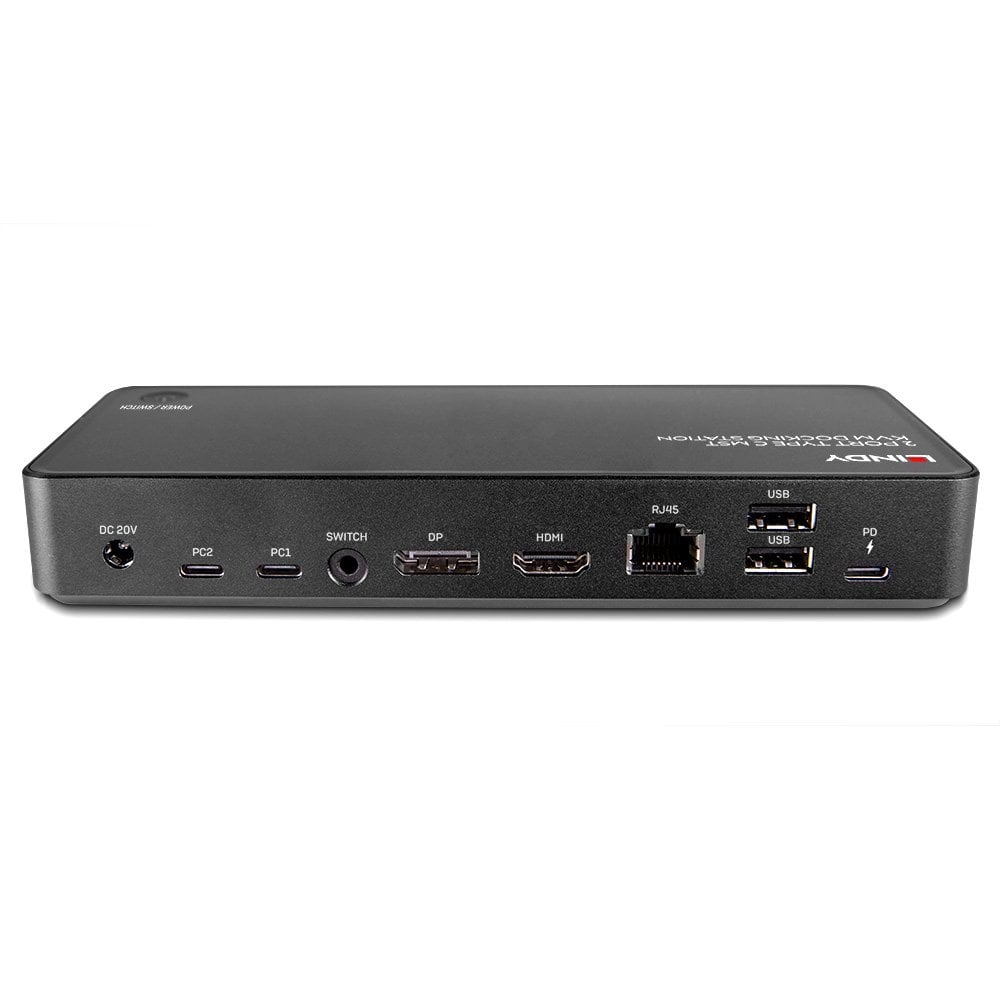 Lindy 2 Port Type C MST KVM Docking Station – image 3