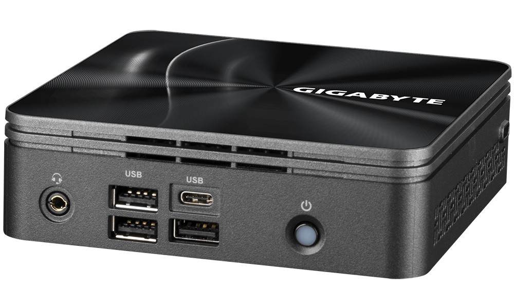 GIGABYTE GB-BRR3-4300 PC/workstation barebone UCFF Black 4300U – image 2