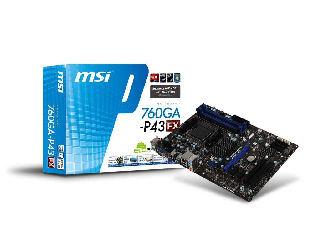 MSI 760GA-P43 (FX) – image 2