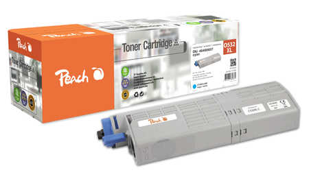 Peach PT1073 toner cartridge 1 pc(s) Compatible Cyan