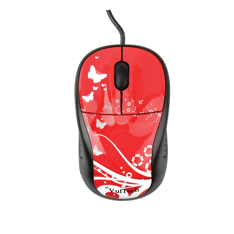 Vultech MI-51R mouse Office USB Type-A Optical 1000 DPI