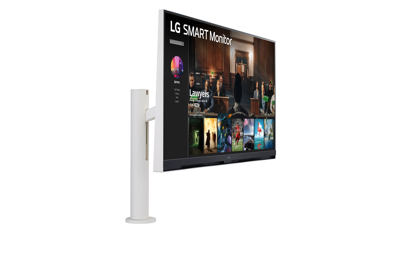 LG 32SQ780S-W computer monitor – image 3