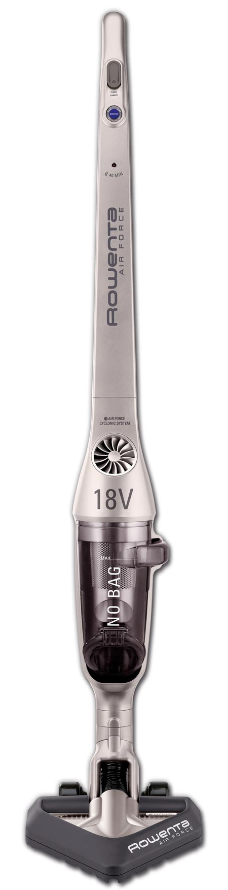 Rowenta RH8548 stick vacuum/electric broom Bagless