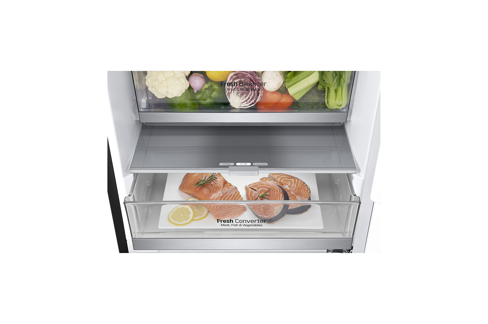 LG GBB72MCEFN fridge-freezer Freestanding – image 6