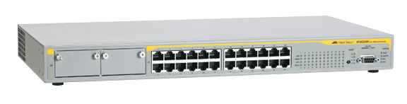 Allied Telesis 10/100TX x 24 ports Managed Fast Ethernet Layer 2+ Switch