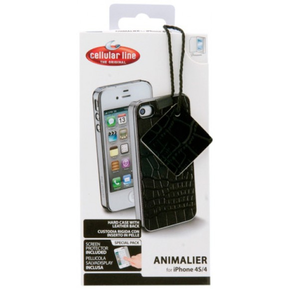 Cellularline ANIMALIERIP4S1 mobile phone case Cover Black – image 2