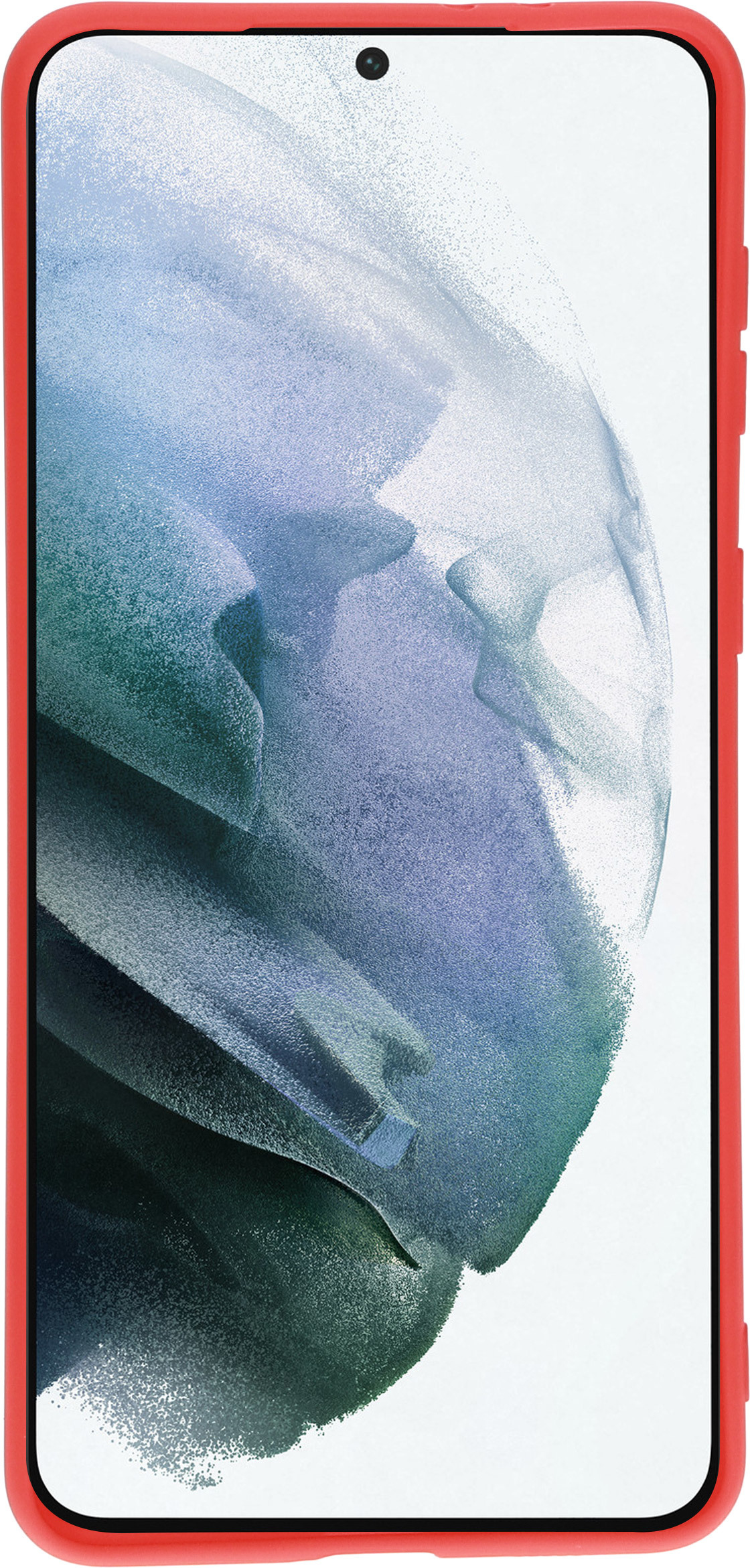 Mobiparts Silicone Cover Samsung Galaxy S21 Plus Scarlet Red – image 3