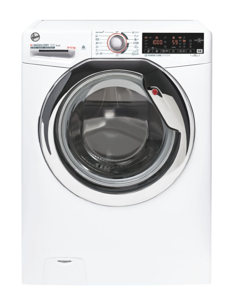 Hoover H-WASH 300 PLUS H3DS595TAMCE/1-S washer dryer Freestanding Front-load White – image 1