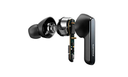 Philips TAT5506BK/00 headphones/headset True Wireless Stereo (TWS) In-ear Calls/Music USB Type-C Bluetooth Black – image 3