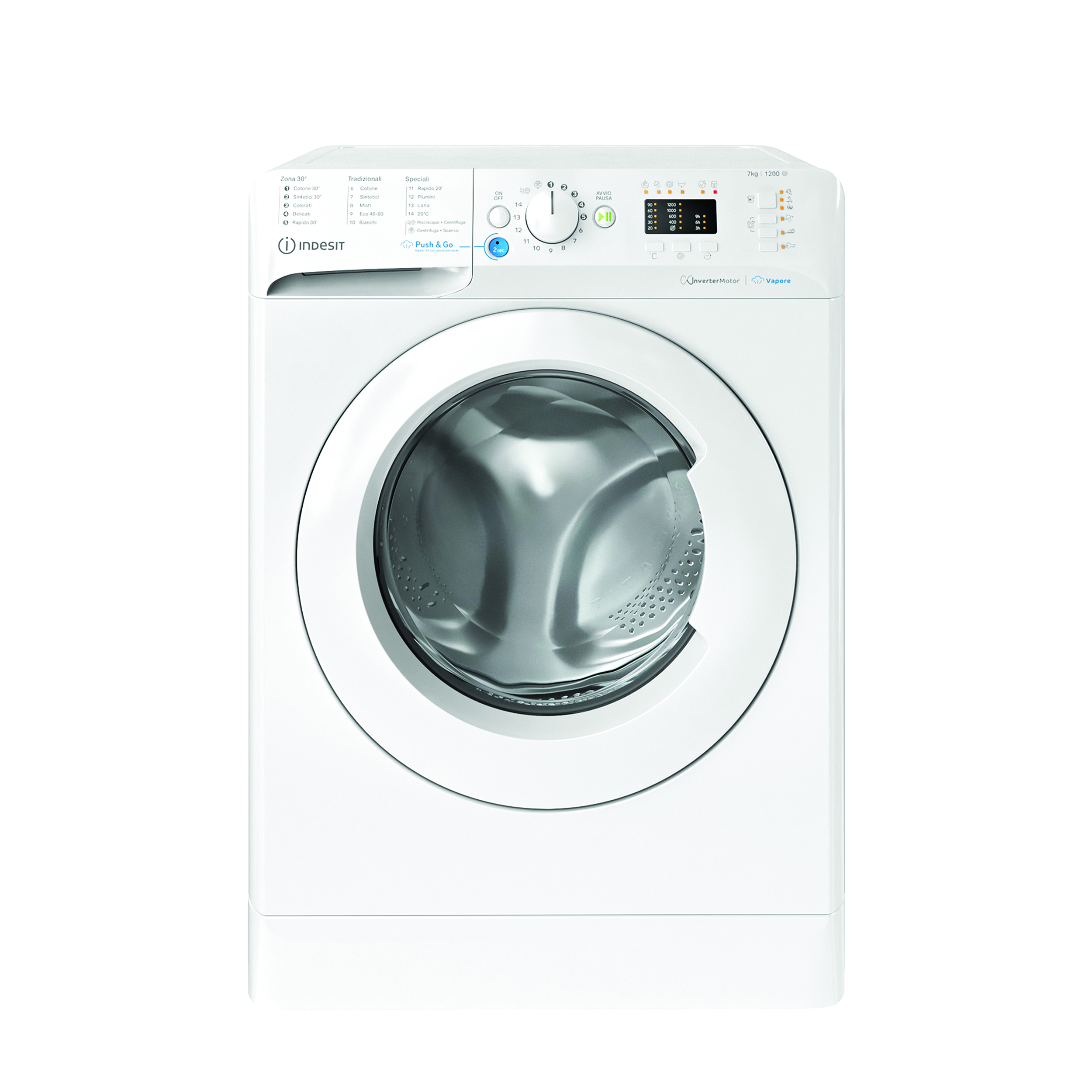 Indesit BWSA 7126X WV IT — vue 1 sur 8