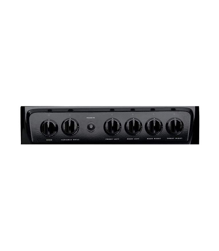 Hotpoint HAG51K cooker Freestanding cooker Natural gas Gas Black – image 3