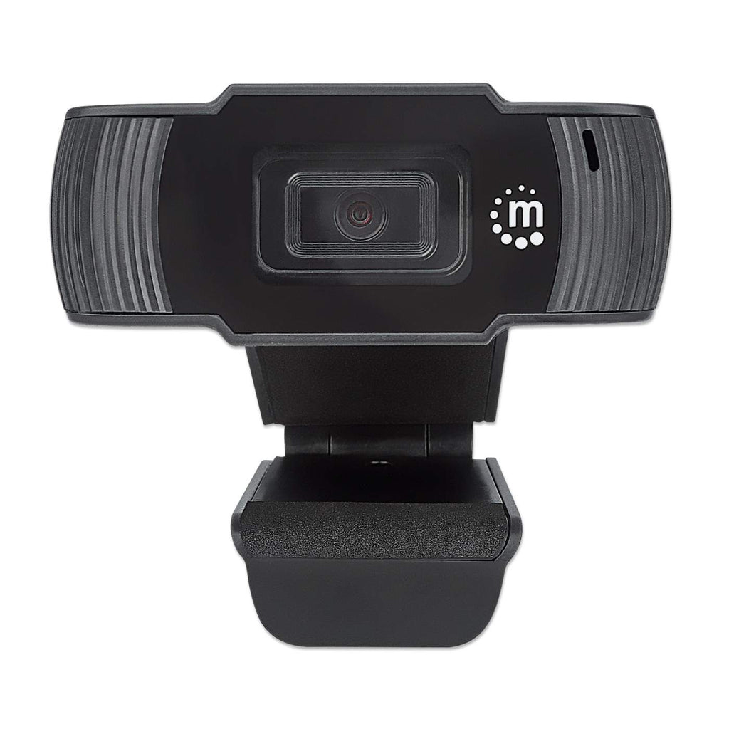 Manhattan USB Webcam, Two Megapixels (Clearance Pricing), 1080p Full HD, USB-A, Integrated Microphone, Adjustable Clip Base, 30 frame per second, Black, Three Y – image 3