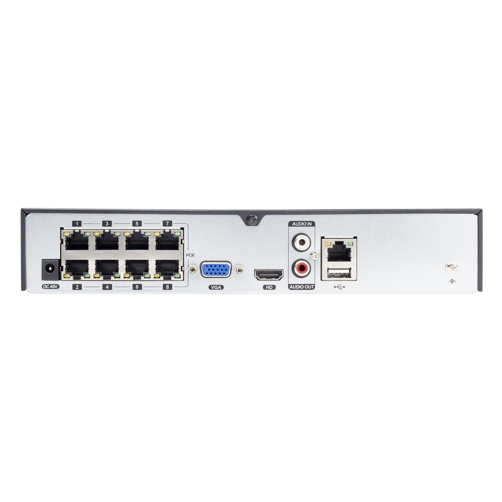 Vultech Security VS-NVR7508EVO-POE-UHD network video recorder Black – image 3