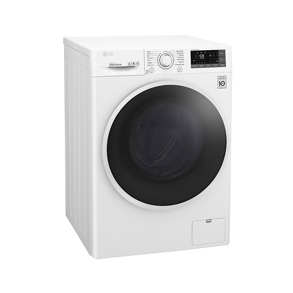 LG F4J7TN1W washing machine Front-load – image 2